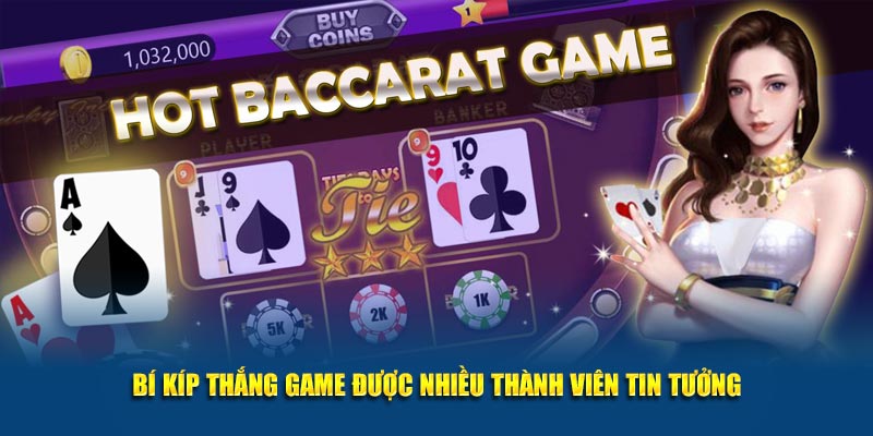 Bí kíp thắng game Baccarat Kubet được nhiều thành viên tin tưởng