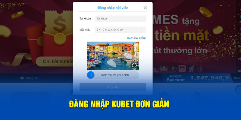 Quy trình đăng nhập Kubet đơn giản và nhanh chóng