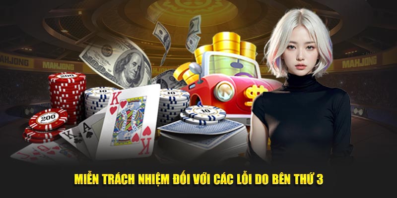 Miễn trách nhiệm Kubet đối với các lỗi do bên thứ 3